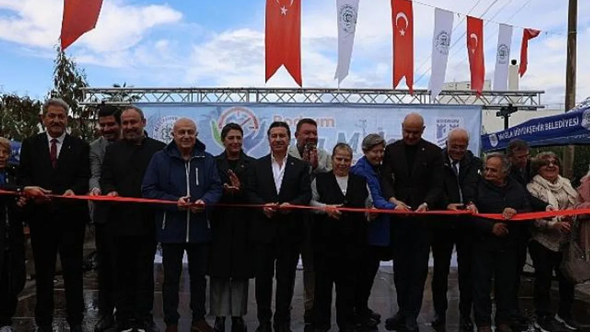 Muğla Büyükşehir 5. Kısa Mola Merkezi'ni Engelliler Günü'nde Bodrum'da Açtı