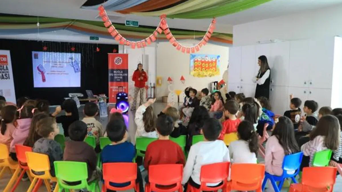 Muğla’da miniklere ağız ve diş sağlığı eğitimi