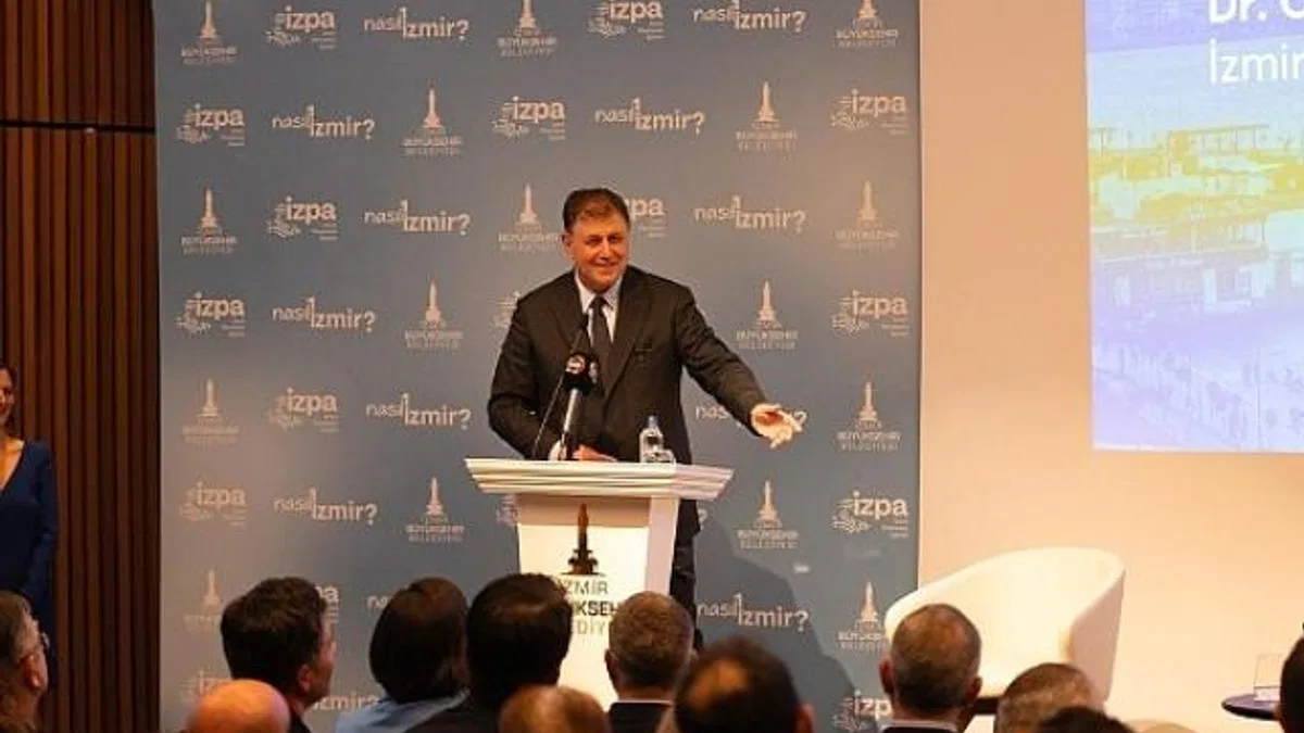İzmir'in yarım asırlık vizyonu için ilk buluşma "Bıraktığımız iz sadece karbon ayak izimiz olmasın"