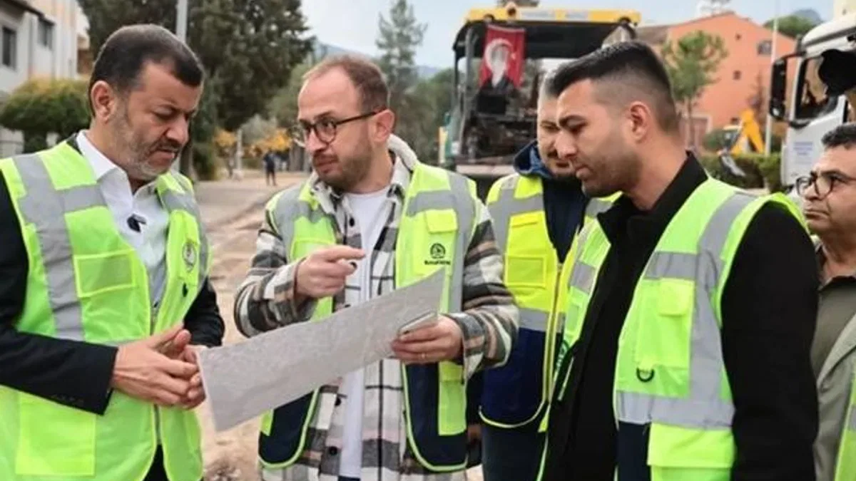 Denizli Kınıklı’da yol konforu artıyor