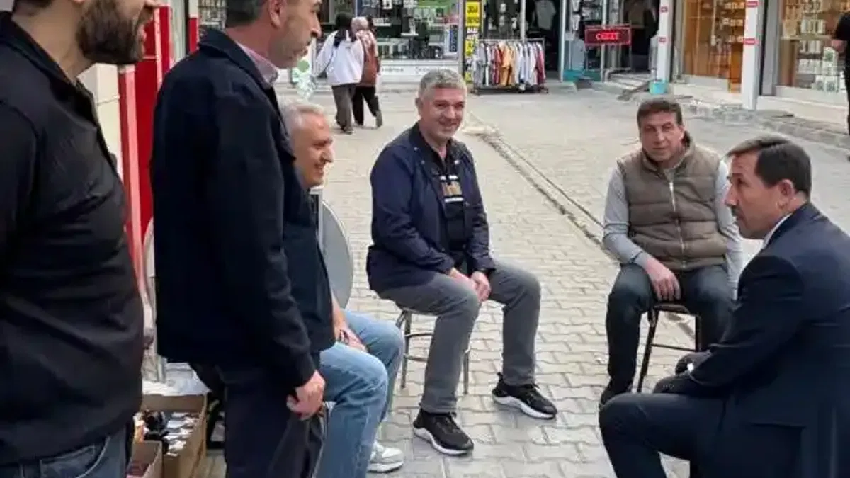 Konya Karatay’da esnafla buluşma