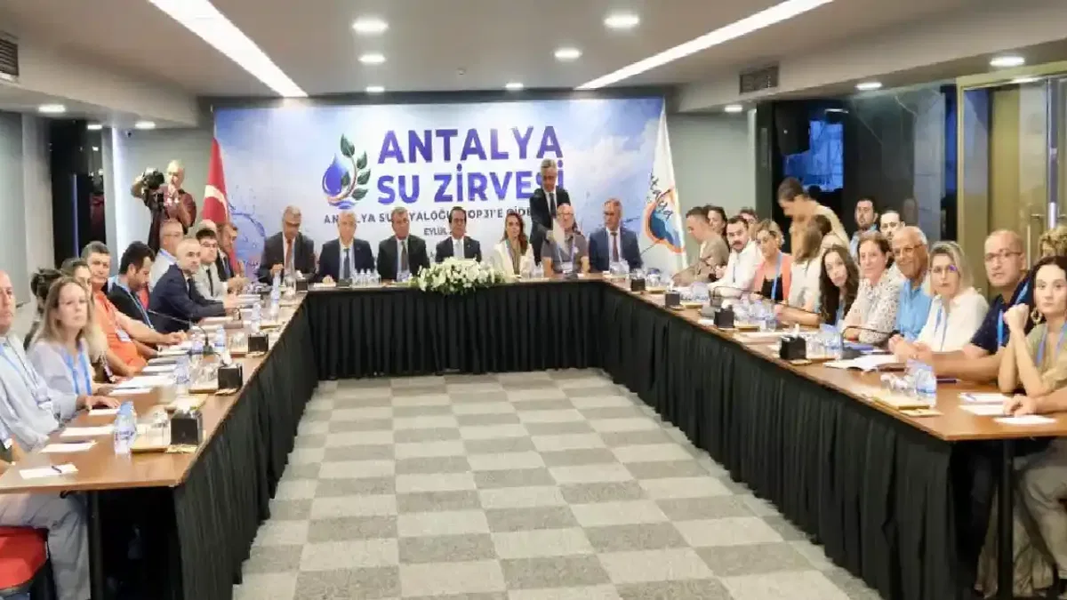 Antalya’da COP31 öncesi su geleceği masada