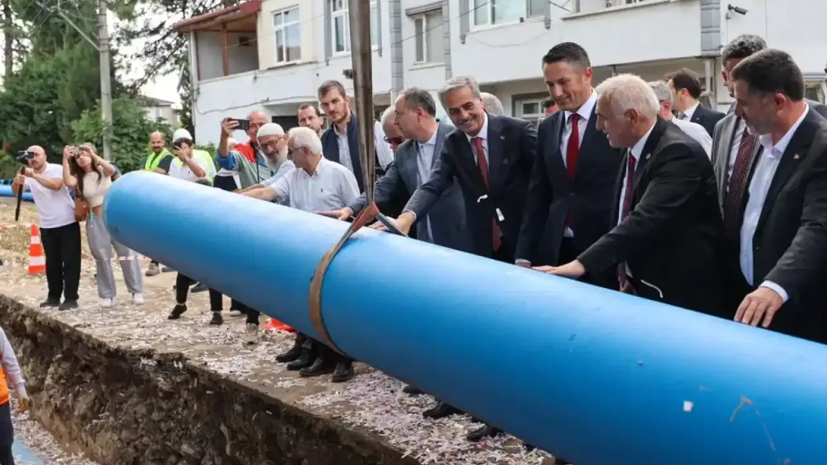 Sakarya’da Hendek’in altyapısına 1 milyar liralık yatırım