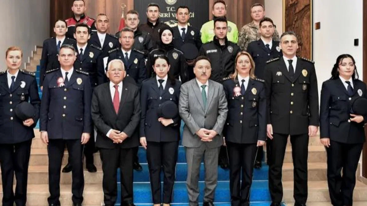 Kayseri Büyükşehir emniyet teşkilatını ağırladı