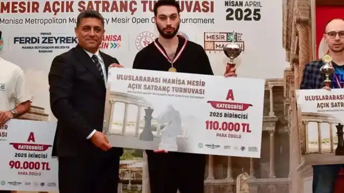 Manisa Festivali Satranç Turnuvası’nda şampiyon belli oldu