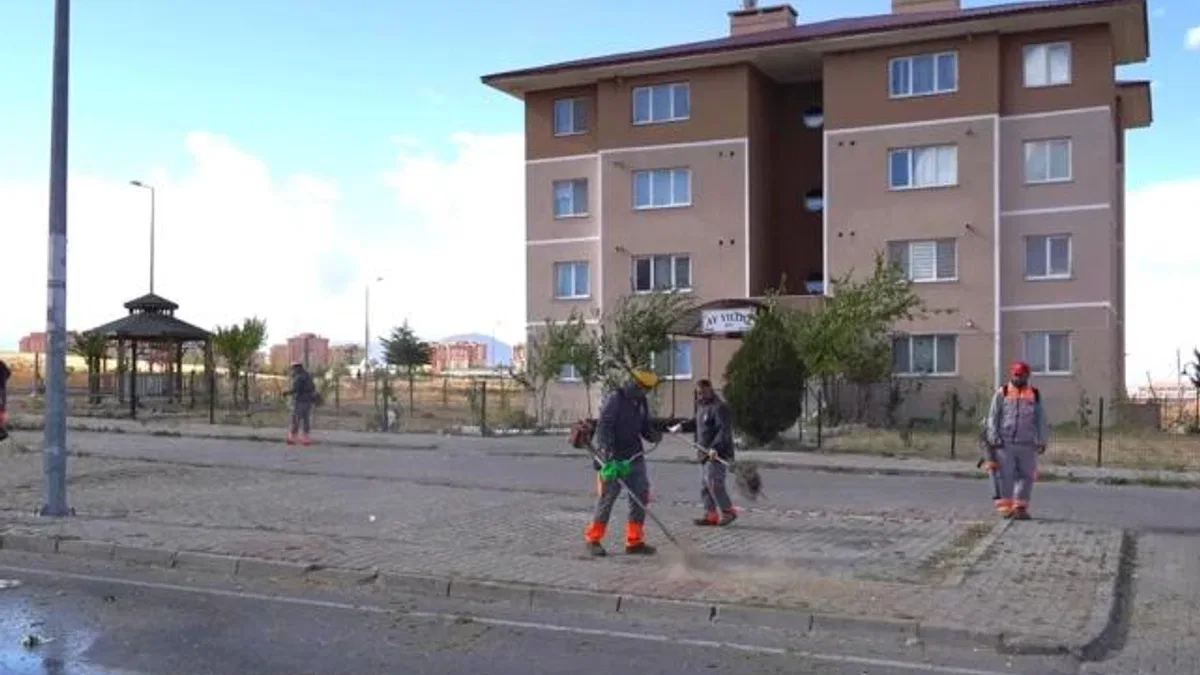 Kayseri Melikgazi'de genel sonbahat temizliği