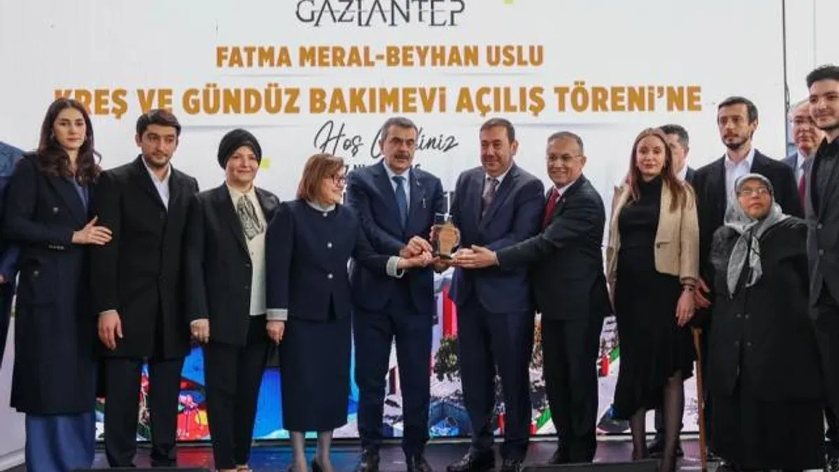 Gaziantep'te okul öncesi eğitime yeni yuva