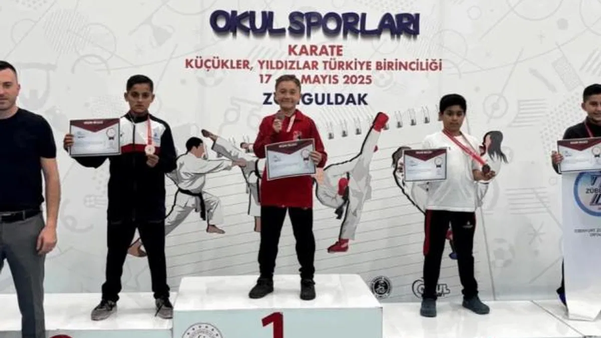 Genç karateci Türkiye’nin gururu oldu