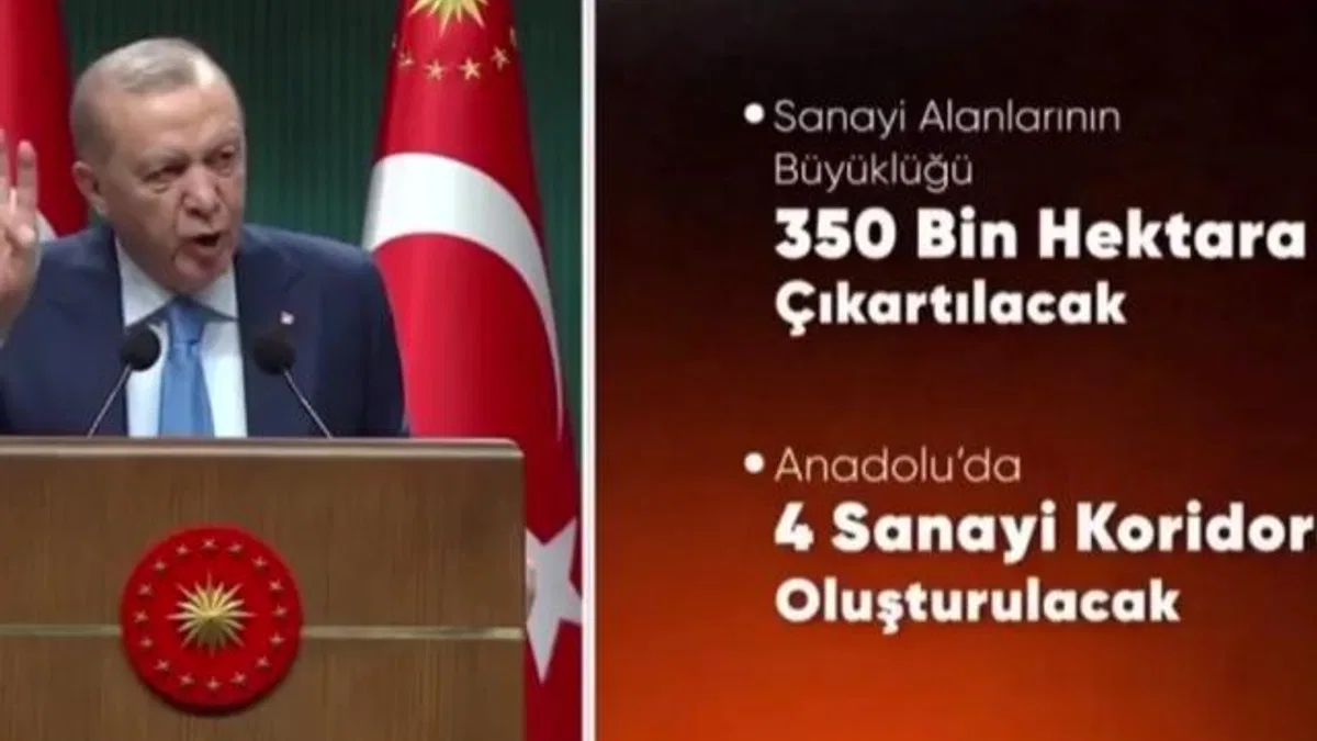 Kabine sonrası önemli mesajlar... Ekonomide 2028 hedefi 1,9 trilyon dolar... Anadolu'da 4 sanayi koridoru oluşturulacak