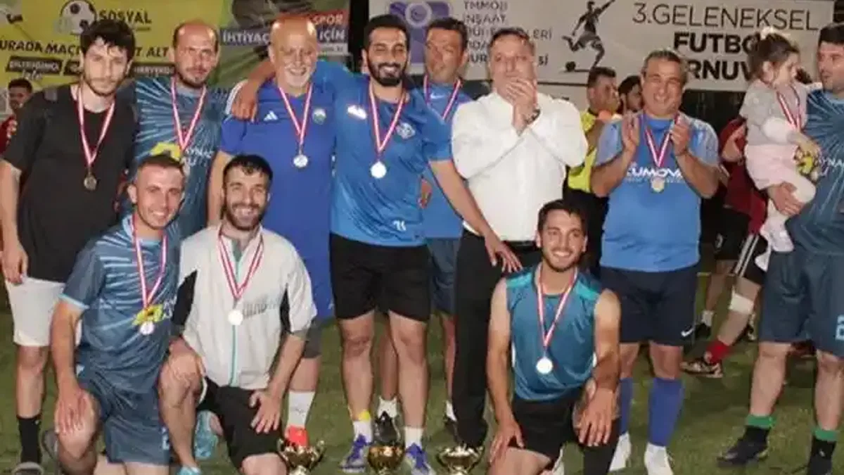 İnşaat Mühendisleri yeşil sahalarda ter döktü