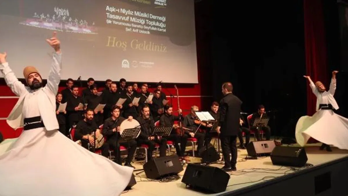 Kocaeli Gebze’de Şeb-i Arus konseri ile manevi yolculuk