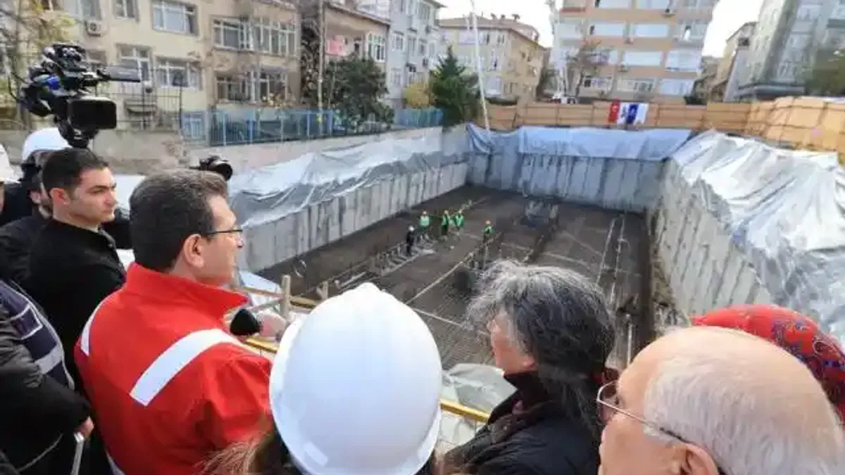 İstanbul Fatih'teki dönüşüme 68 ton demirli temel