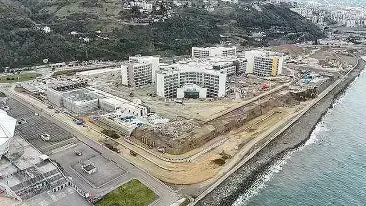 Trabzon'da Şehir Hastanesi yolunda altyapı çalışmaları hızlandı