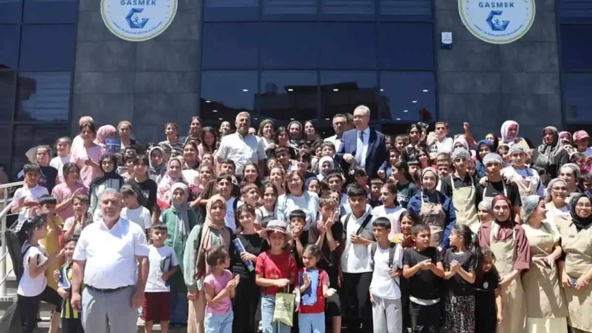 Gaziantep Yaz Spor Okulları devam ediyor