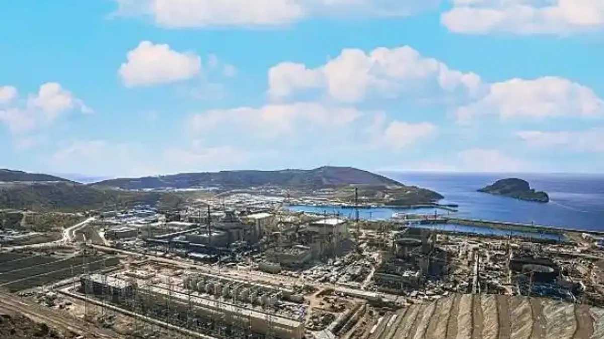 Akkuyu NGS sahasında, santralın ortak tuzdan arındırma kompleksi işletmeye alındı