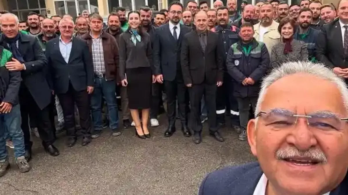 Memduh Büyükkılıç Büyükşehir personeliyle buluştu
