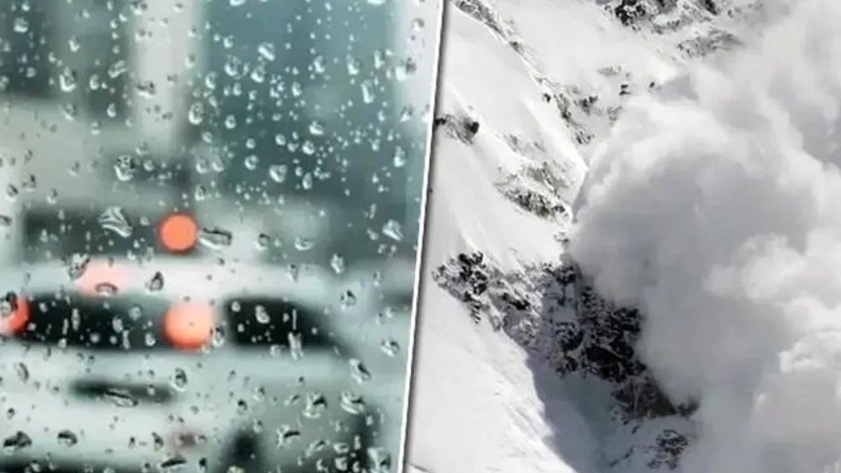Meteoroloji’den kritik uyarılar: Kuvvetli yağış, don ve çığ tehlikesi!