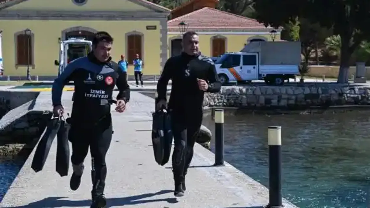 İzmir Urla’da nefes kesen deprem ve tsunami tatbikatı