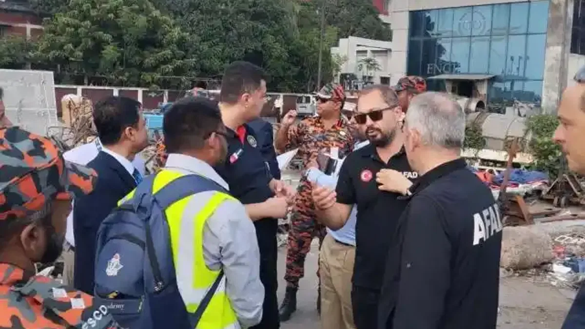 Kocaeli İtfaiyesi'ne Bangladeş’te kritik görev