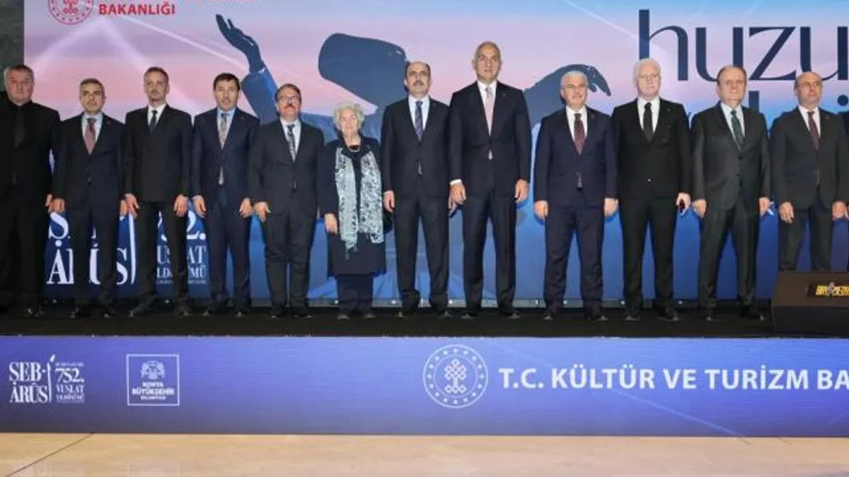 Konya'da anma törenleri “Huzur Vakti” temasıyla tanıtıldı