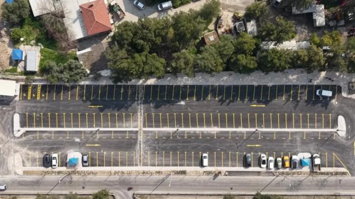 İzmir'de 154 araçlık ücretsiz otopark hizmete girdi
