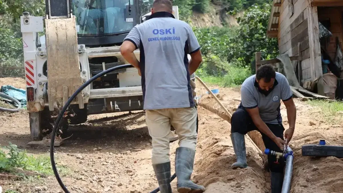 Ordu Gölköy İçyaka Mahallesi içme suyuna kavuşuyor