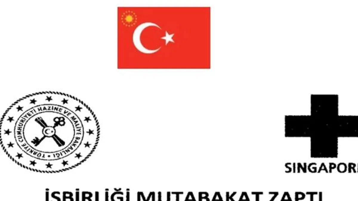 Singapur'la mutabakat 'Resmi'leşti