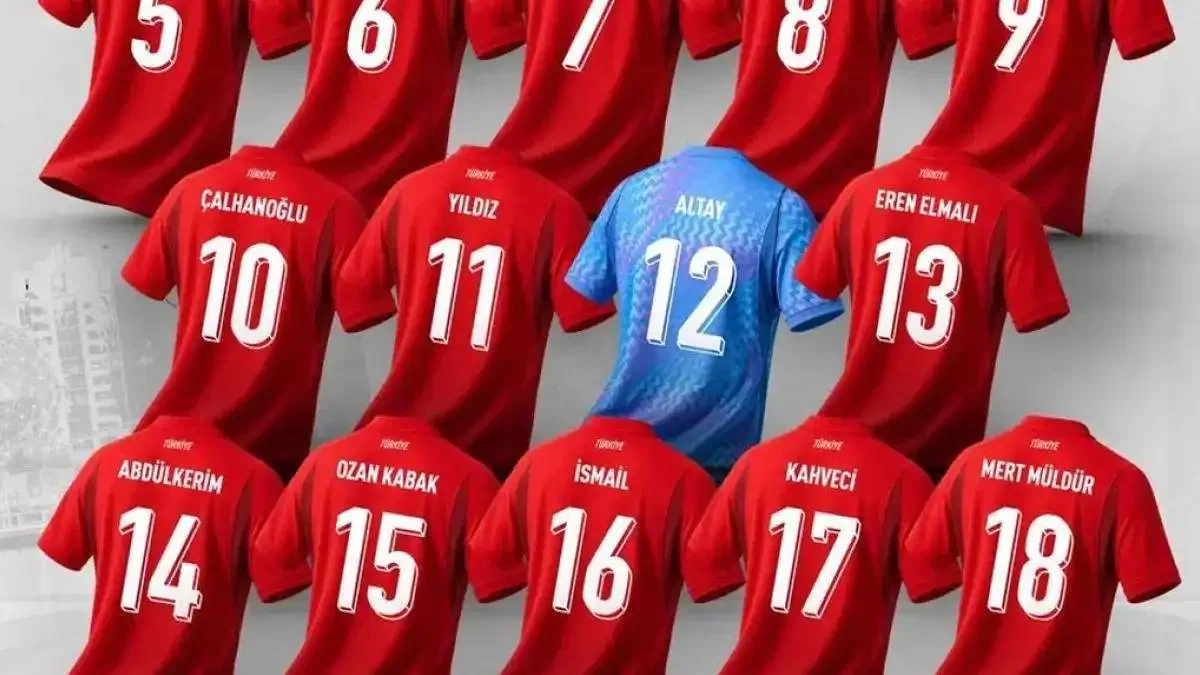 Bizim Çocuklar'ın Dünya Kupası forma numaraları açıklandı