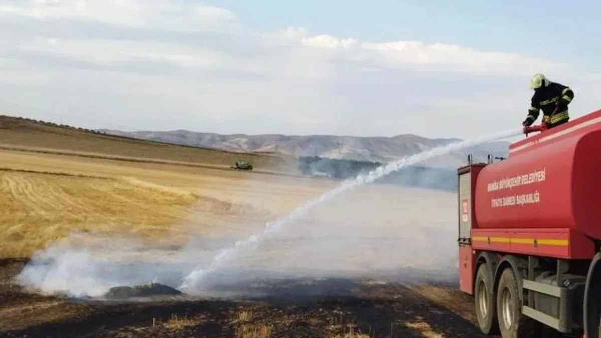 Manisa İtfaiyesi geçen yıl 16 bin olaya müdahale etti