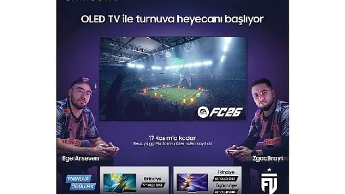 Samsung OLED TV ile turnuva heyecanı başlıyor!