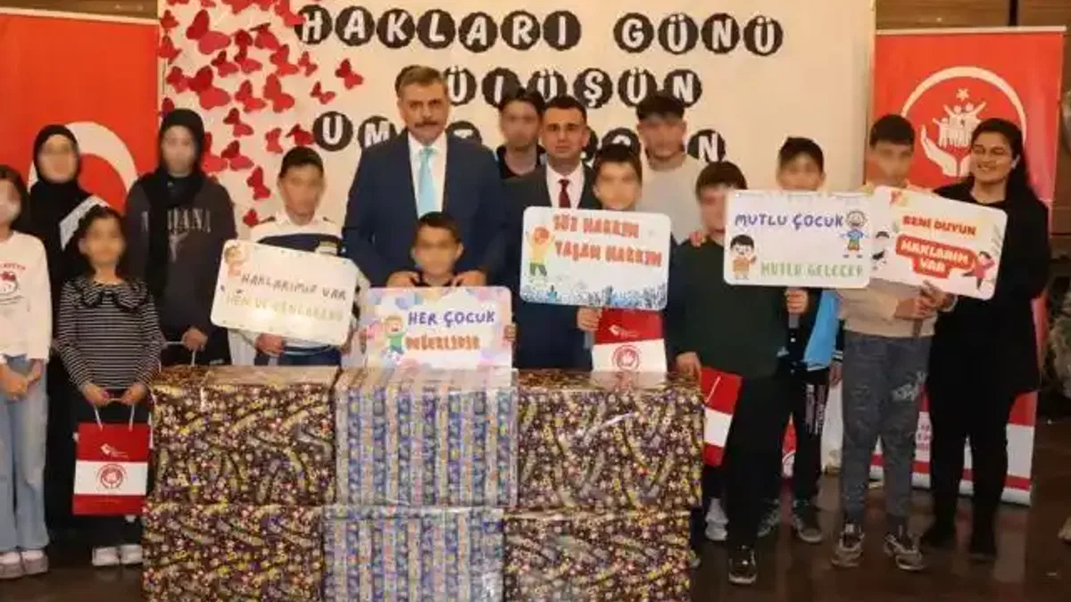 Erzurum’da çocukların gülüşü umuda dönüştü