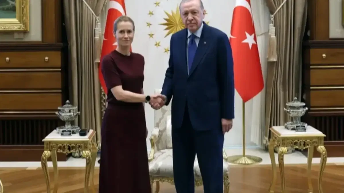 Cumhurbaşkanı Erdoğan, Kallas'ı kabul etti