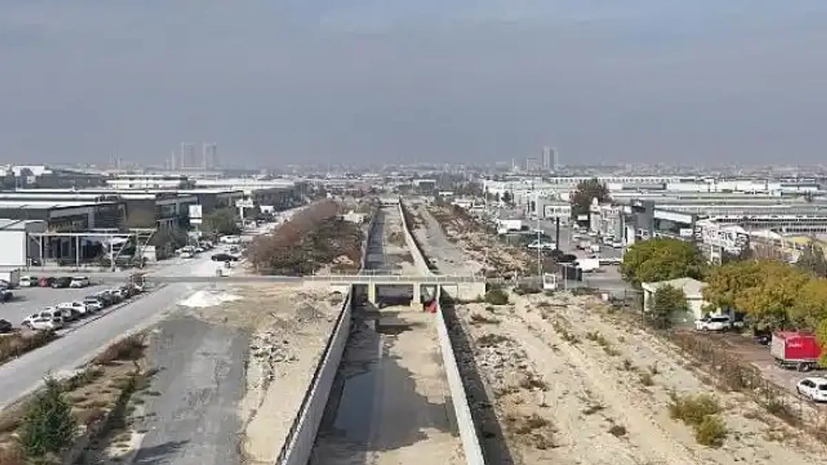 Konya Büyükşehir Keçili Kanalı Islahı Projesinin 3.2 Km'lik Kısmını Daha Tamamladı