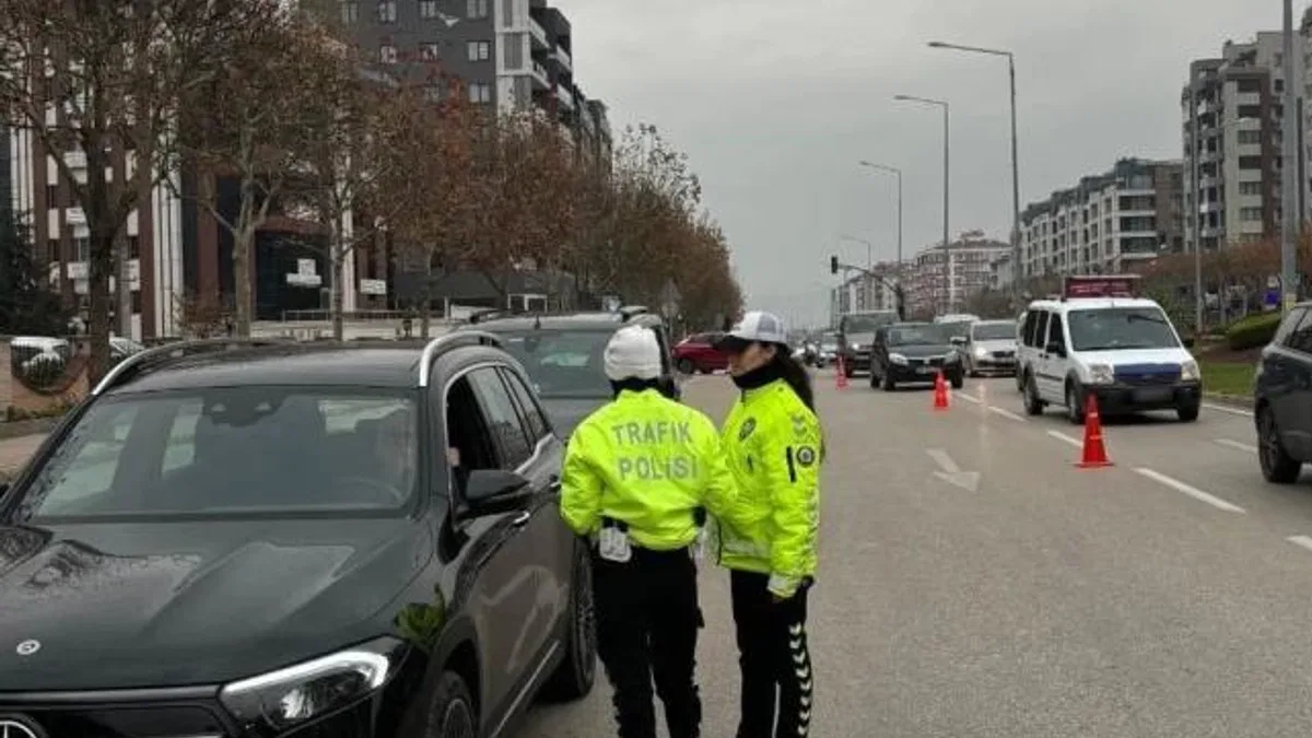 Bursa'da bir haftada 10 bine yakın araca idari para cezası