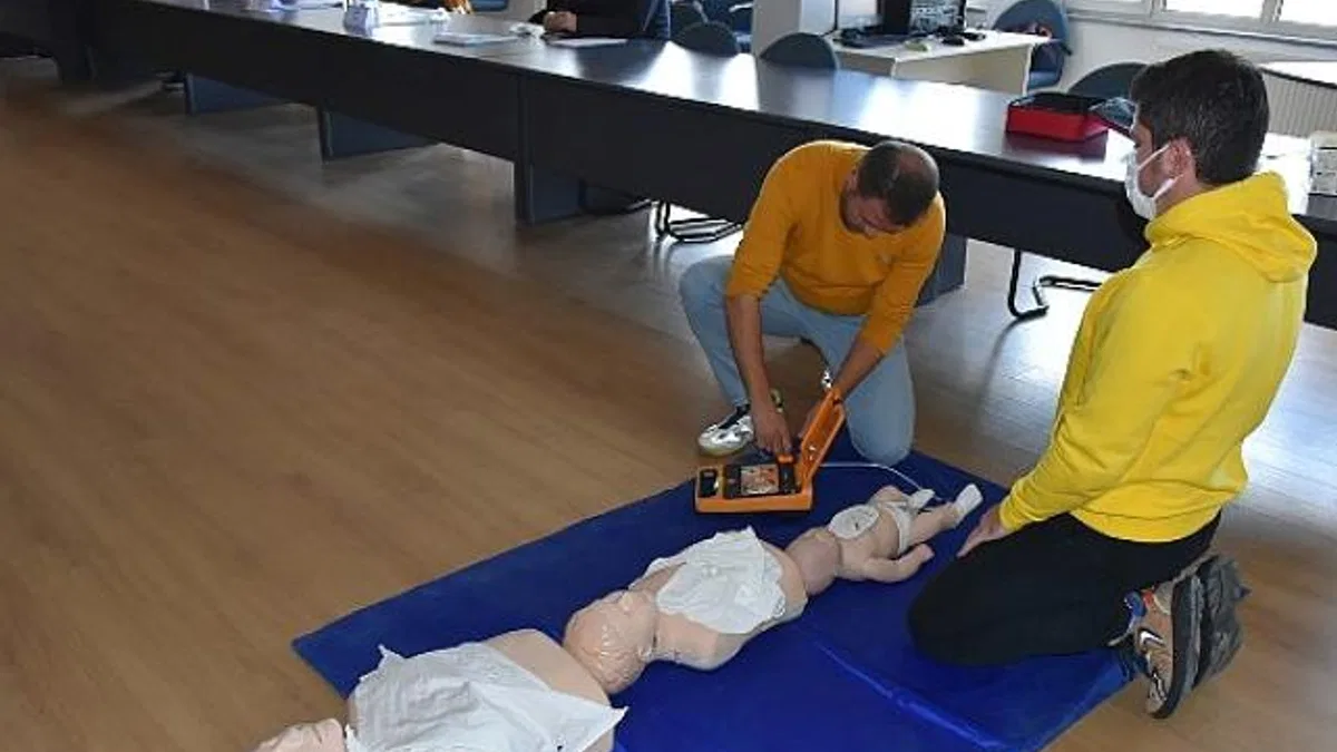 Belediye Personeline İlk Yardım Eğitimleri Başladı