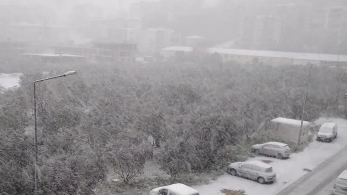 Bursa'da kar 11 ilçede etkili!
