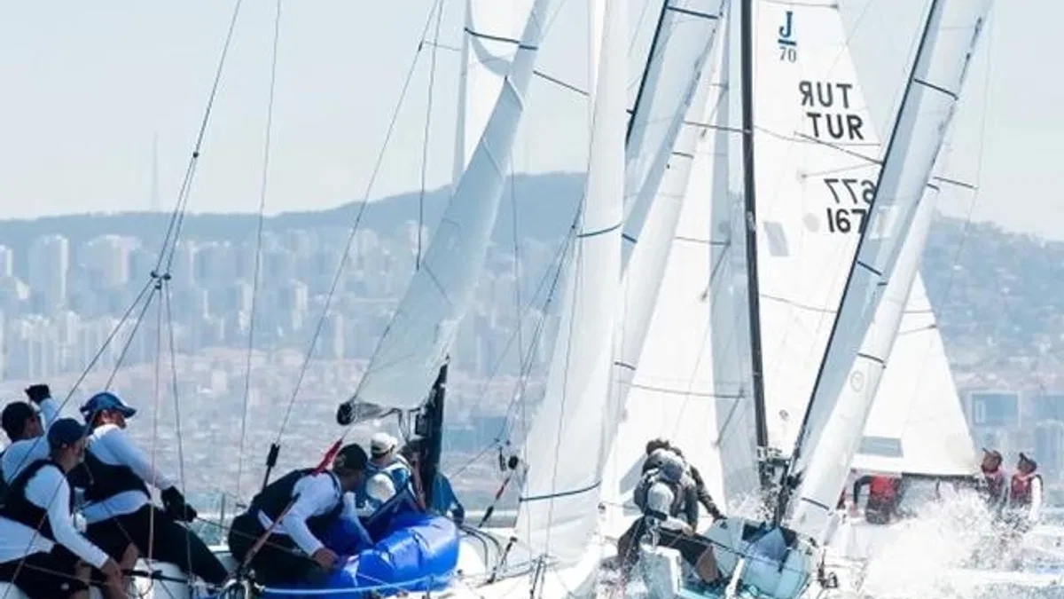 13. TAYK–Eker Olympos Regatta’da J70 fırtınası