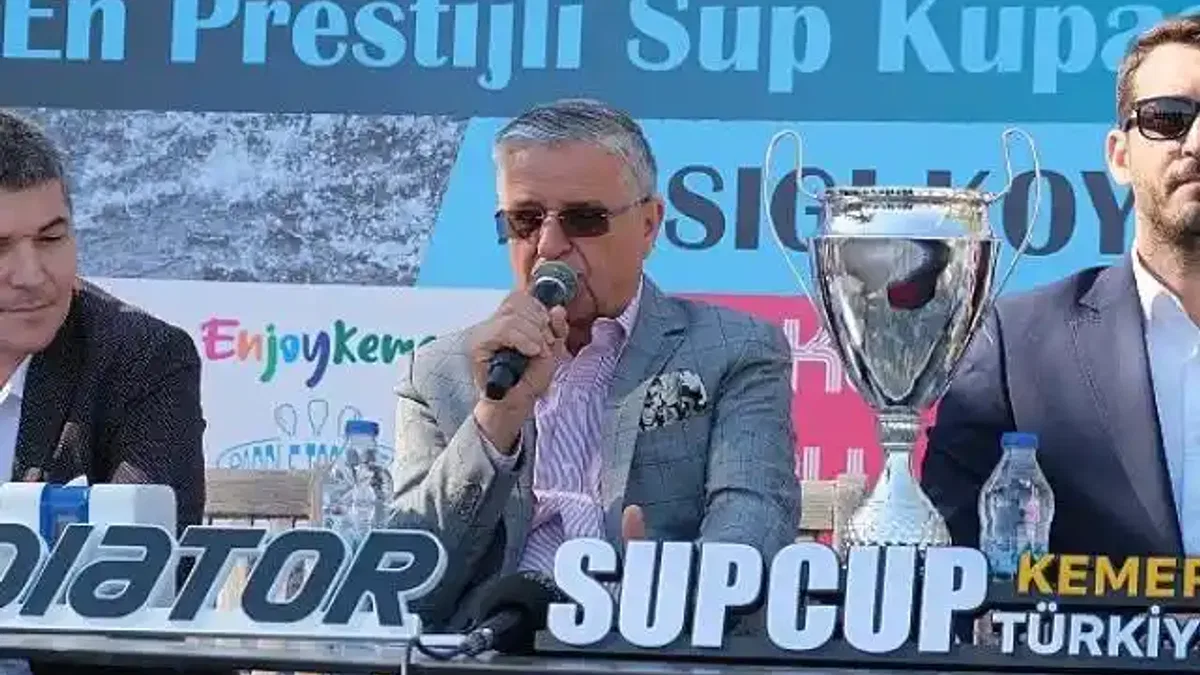Kemer'de Sup Kupası Yarışları başlıyor