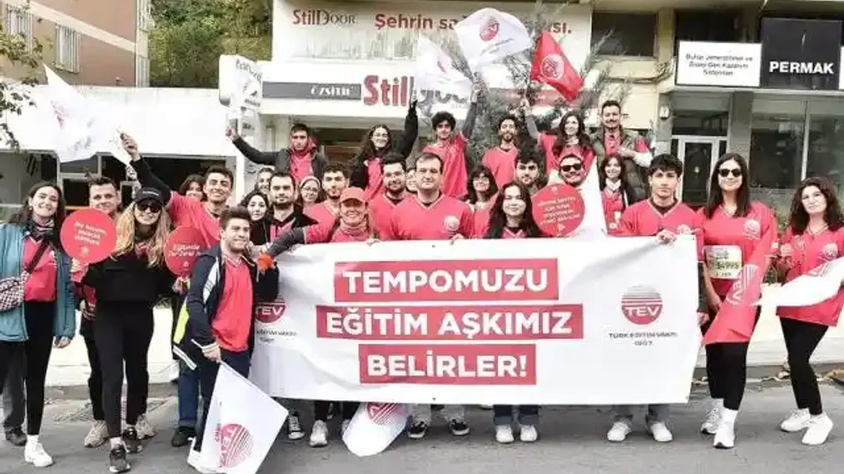 47. İstanbul Maratonu’nda 'eğitimde dur durak yok'