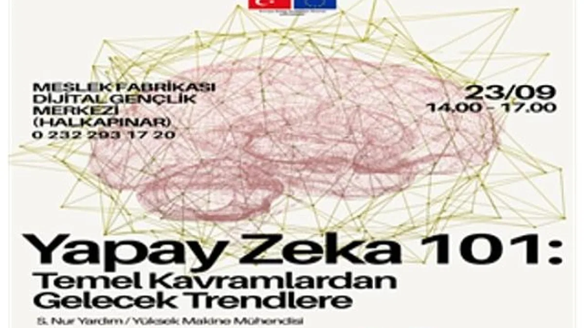 Gençler yapay zekâ dünyasına adım atacak