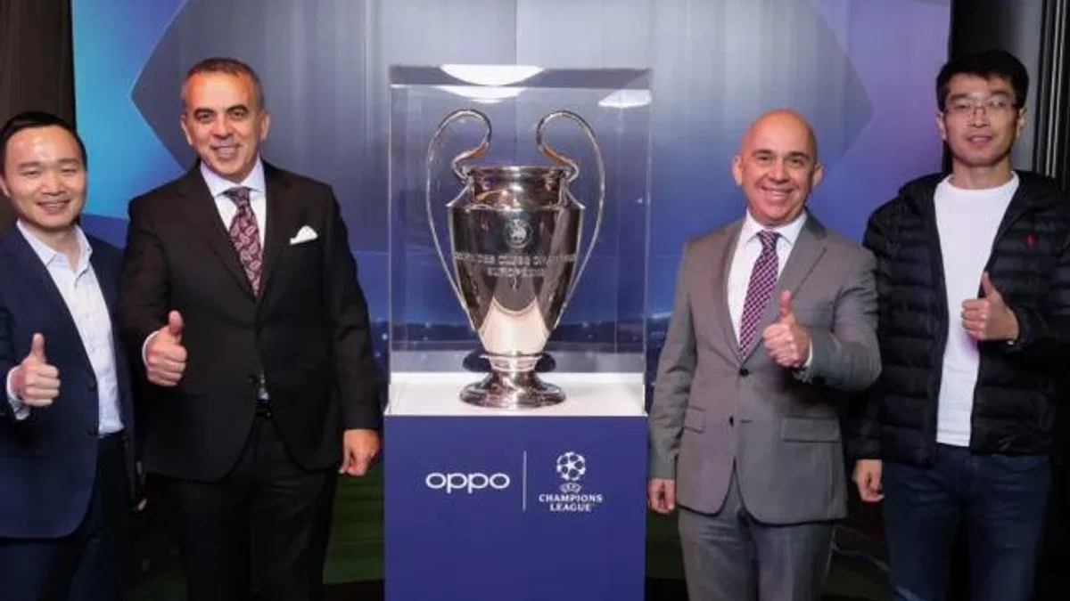 UEFA kupası OPPO lansmanı için Türkiye'ye geldi