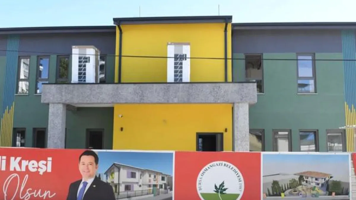 Bursa Osmangazi'de kreş sayısı 7'ye ulaşıyor
