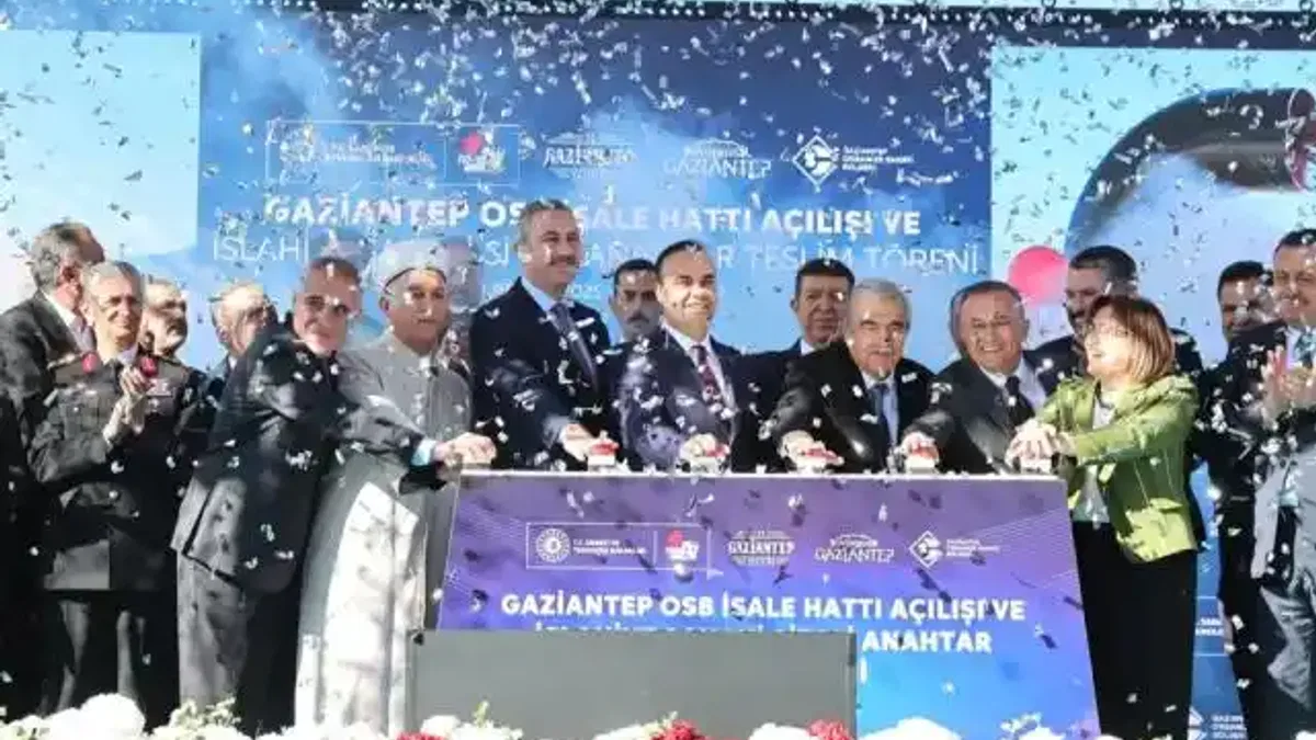 Gaziantep sanayisine hayati yatırım