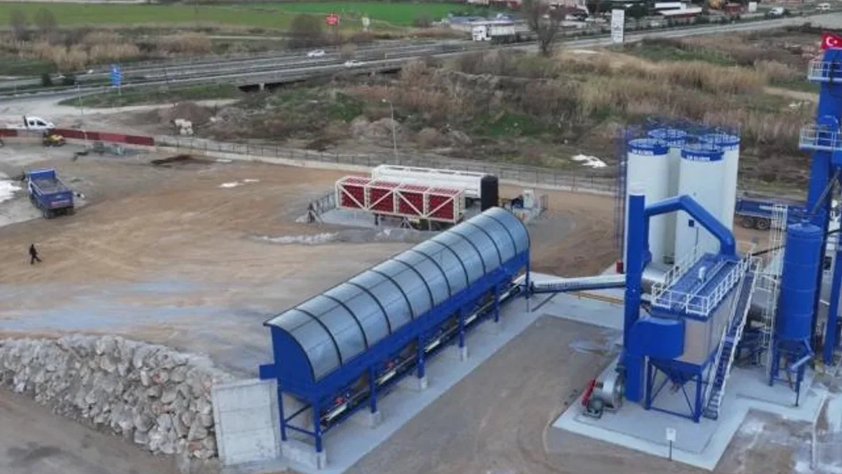 Manisa Büyükşehir'den asfalt hamlesi.. 2026 hedefi 120 bin ton