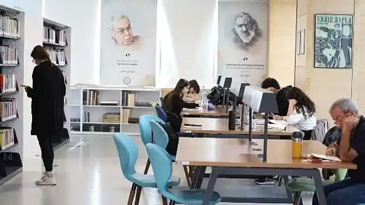 Muğla Büyükşehir Kütüphaneleri'nde Okuma ve Çalışma Alanlarına Yoğun İlgi