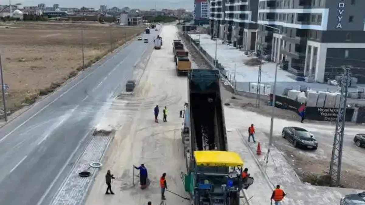 Konya Selçuklu'da yol konforu yükseliyor