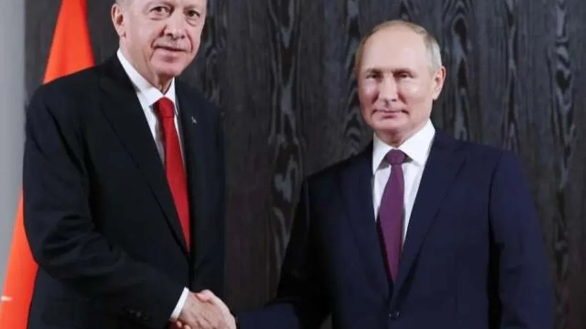 Cumhurbaşkanı Erdoğan Putin'le görüştü