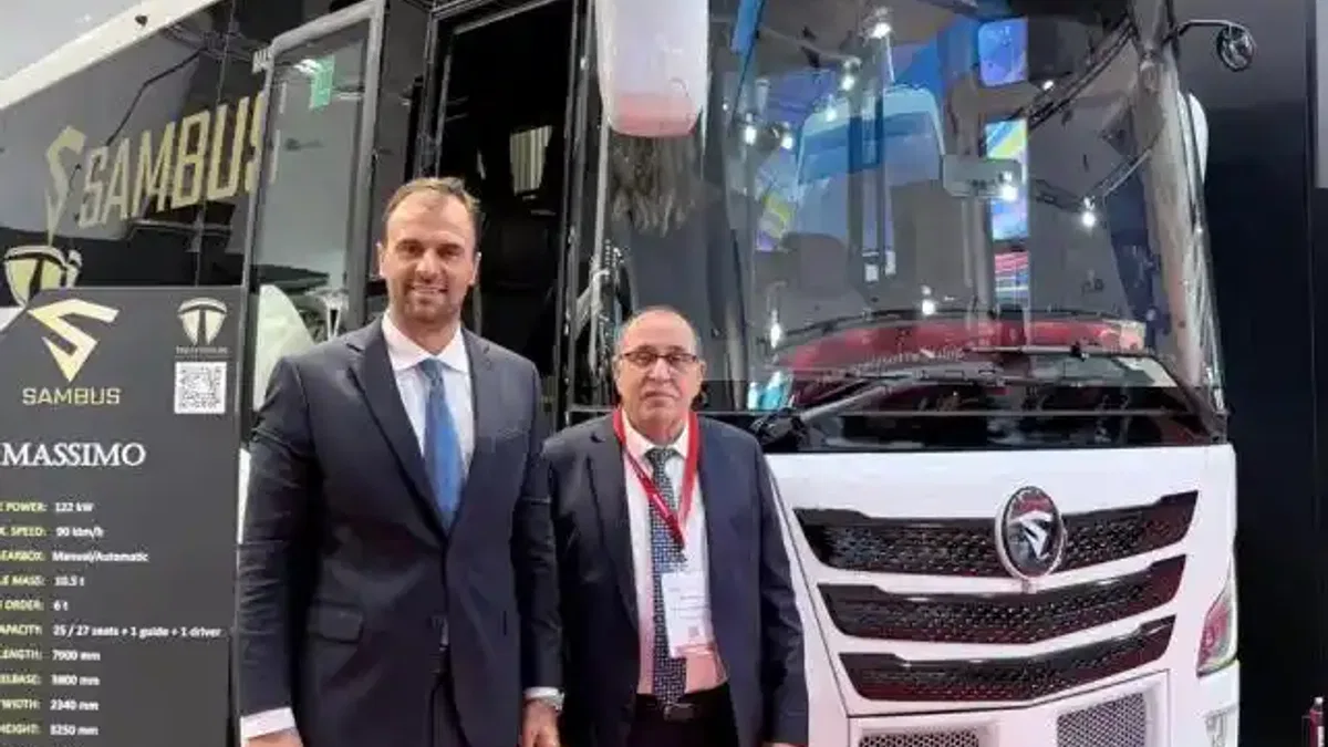 SAMBUS, Busworld Brüksel Fuarı'nda görücüye çıktı