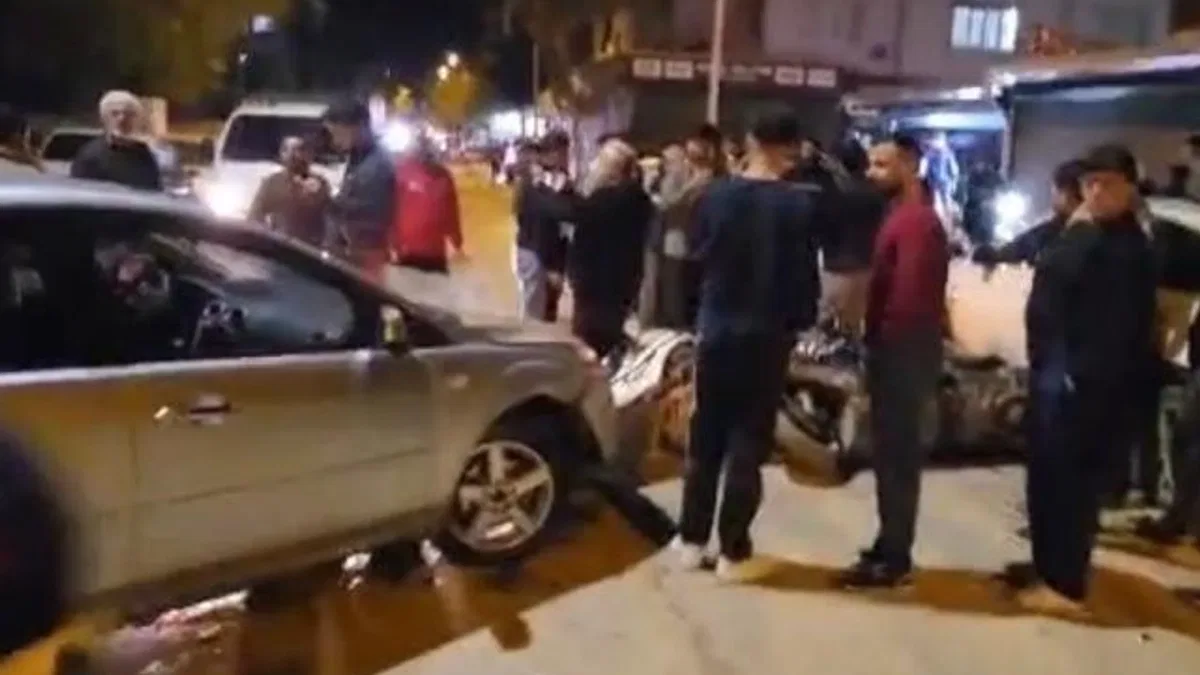Adıyaman'da kontrolden çıkan araç ortalığı savaş alanına çevirdi!