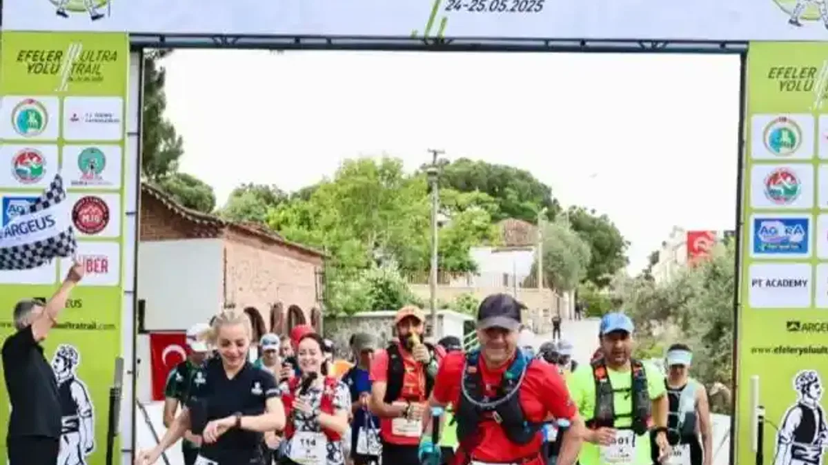 Efeler Yolu Ultra Trail'de start verildi